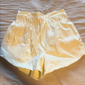 Lululemon inner glow high rise shorts 3”